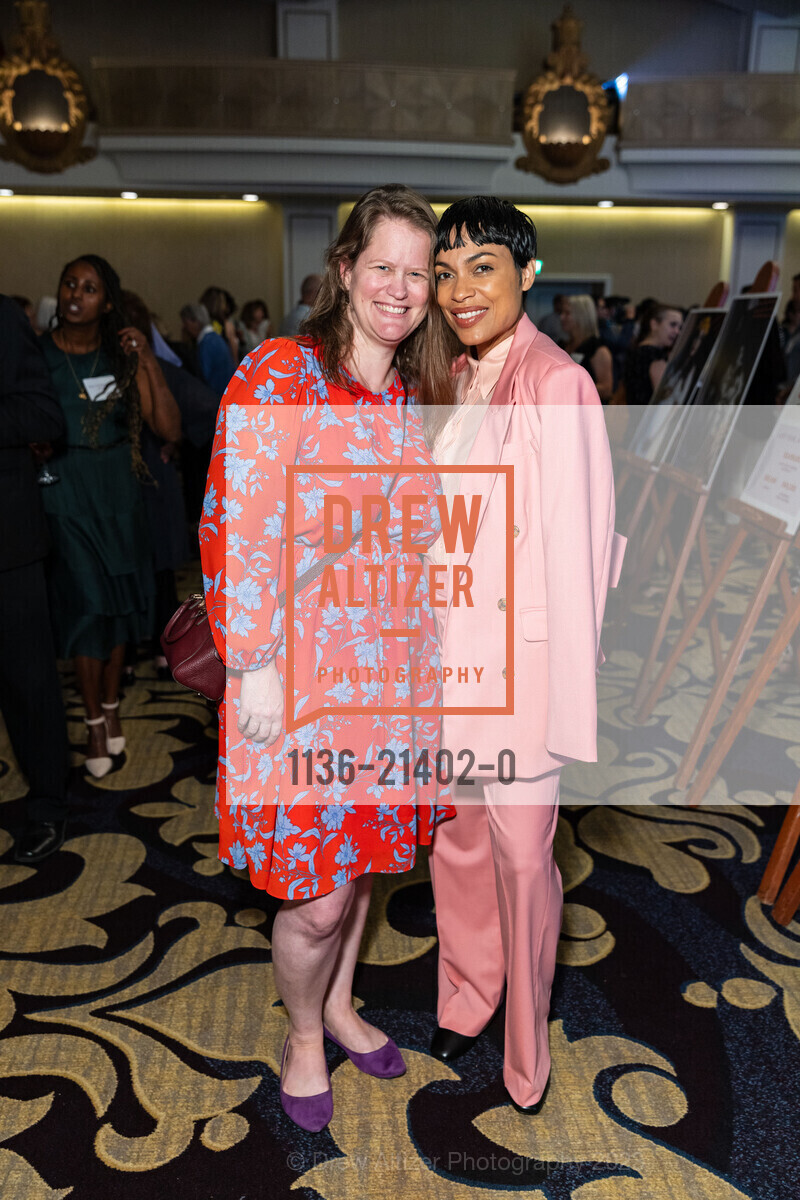 Kulia Petzoldt, Rosario Dawson, Homeless Prenatal Program Annual Luncheon, Fairmont San Francisco. 950 Mason St, SF, CA 94108 US, October 6th, 2023, Photo #1136-21402-0 Kulia Petzoldt, Rosario Dawson, Photo #1136-21402-0