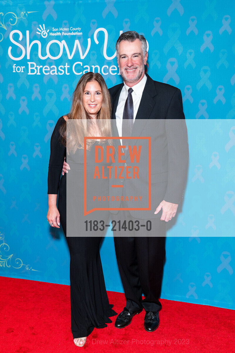 Diana Baker, Mark Baker, San Mateo County Health Foundation's Gala, Carolands. 565 Remillard Dr, Hillsborough, CA 94010 US, October 6th, 2023, Photo #1183-21403-0 Diana Baker, Mark Baker, Photo #1183-21403-0