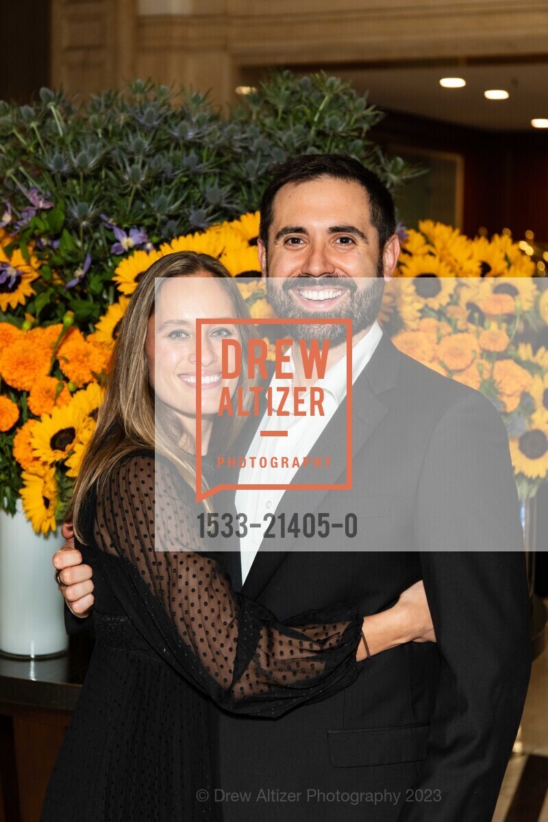 Courtney Spina, Michael Spina, St. Dominic's 150th Anniversary Jubilee Gala, Palace Hotel. New Montgomery St, SF, CA 94105 US, October 7th, 2023, Photo #1533-21405-0 Courtney Spina, Michael Spina, Photo #1533-21405-0