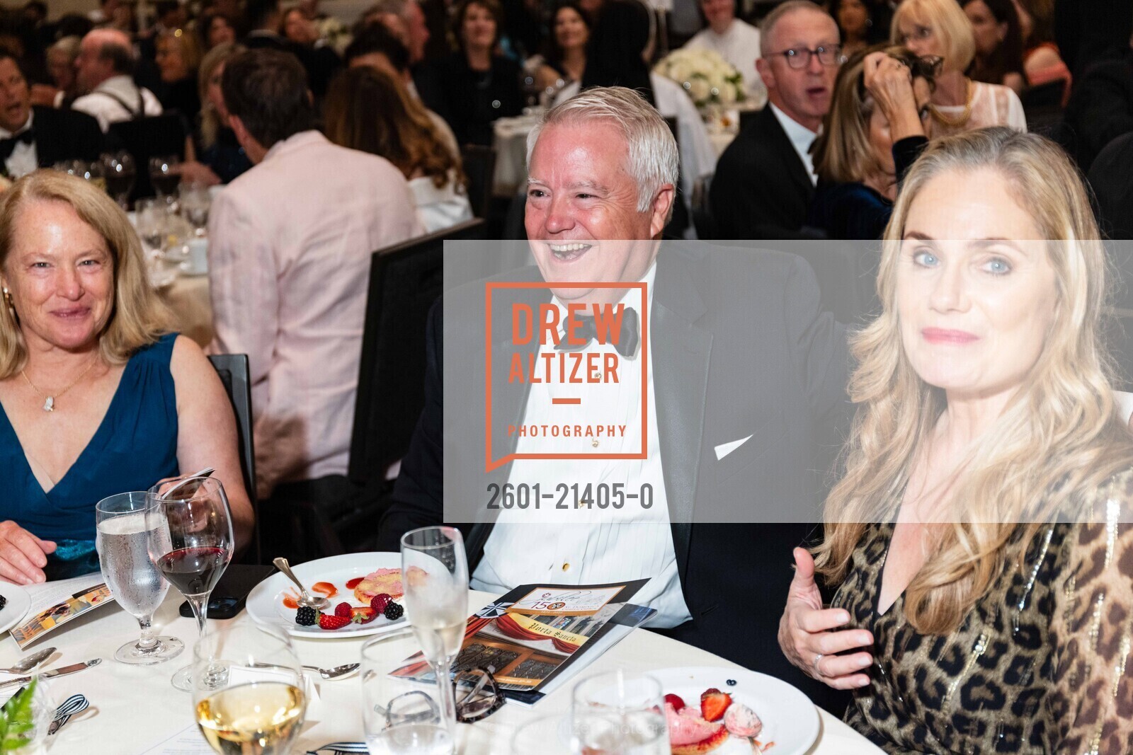 Robb Eklund, Michelle Tellini, St. Dominic's 150th Anniversary Jubilee Gala, Palace Hotel. New Montgomery St, SF, CA 94105 US, October 7th, 2023, Photo #2601-21405-0 Robb Eklund, Michelle Tellini, Photo #2601-21405-0