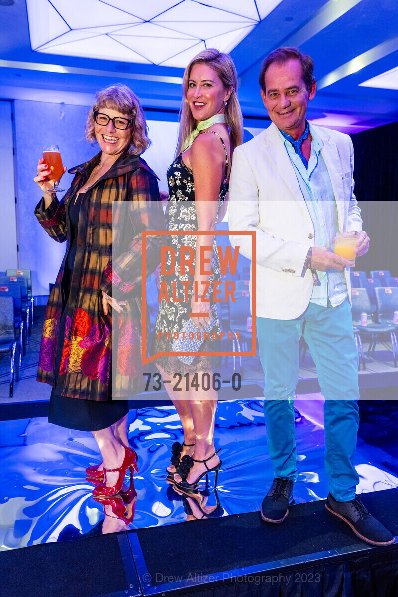 Katrina Honens, Heather Church, Christoph Schumann, San Francisco Fashion Festival FUTURA, W San Francisco. 181 3rd St, San Francisco, CA 94103, United States, October 7th, 2023, Photo #73-21406-0 Katrina Honens, Heather Church, Christoph Schumann, Photo #73-21406-0