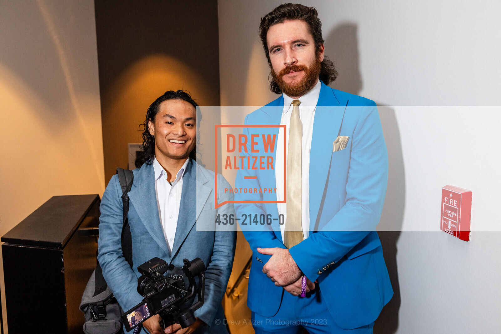 Reese Wong, Dan O'connor, San Francisco Fashion Festival FUTURA, W San Francisco. 181 3rd St, San Francisco, CA 94103, United States, October 7th, 2023, Photo #436-21406-0 Reese Wong, Dan O'connor, Photo #436-21406-0