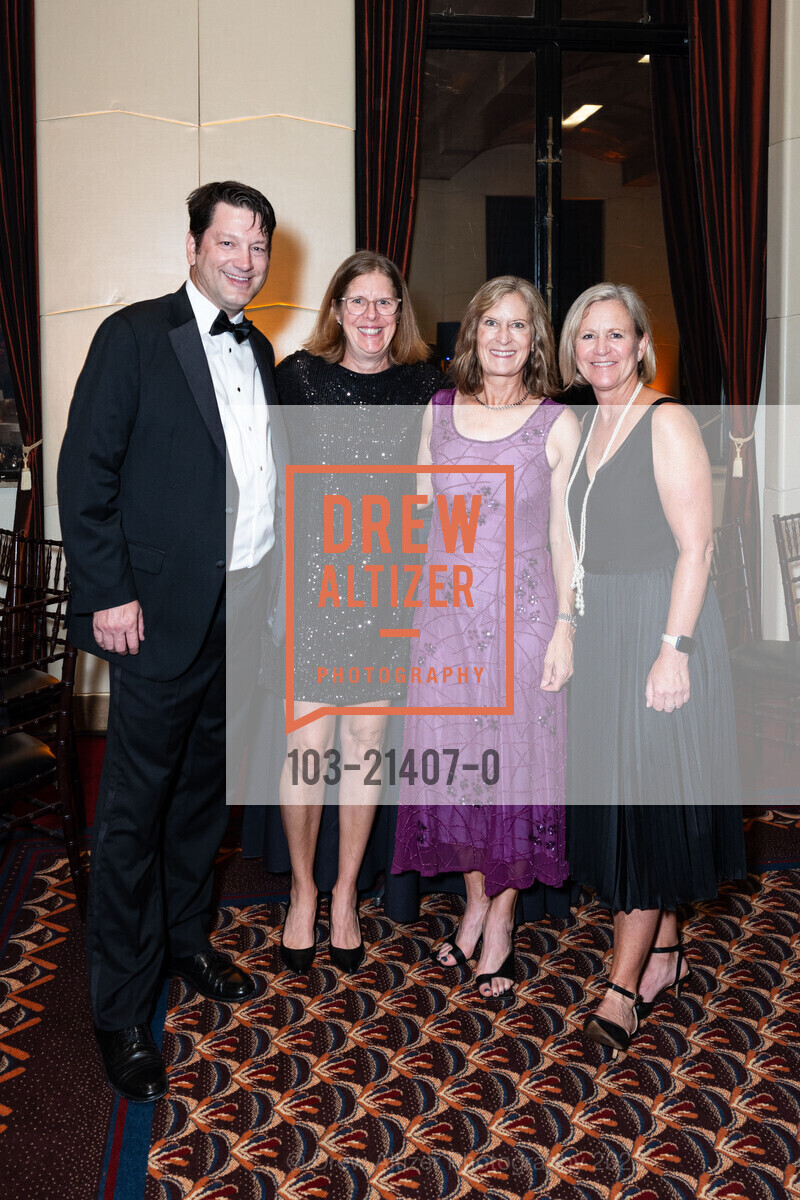 Bill Bush, Michelle Gillern, Mindy Bush, Dana Veeder, NIGHT OF LIGHT Benefiting The Episcopal Impact Fund, The City Club of San Francisco. 155 Sansome St, 10th floor, SF, CA 94104 US, October 7th, 2023, Photo #103-21407-0 Bill Bush, Michelle Gillern, Mindy Bush, Dana Veeder, Photo #103-21407-0
