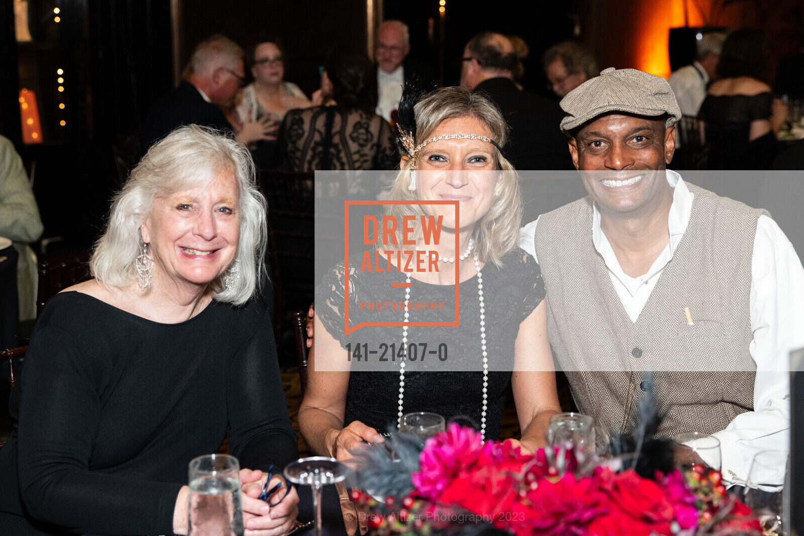 Cecille Caterson, Silvia Meredo, Jonathan Speed, NIGHT OF LIGHT Benefiting The Episcopal Impact Fund, The City Club of San Francisco. 155 Sansome St, 10th floor, SF, CA 94104 US, October 7th, 2023, Photo #141-21407-0 Cecille Caterson, Silvia Meredo, Jonathan Speed, Photo #141-21407-0