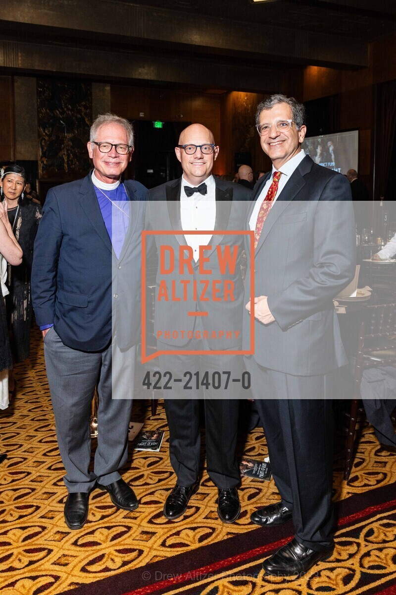 Marc Andrus, Ali Tabibian, John Gnuse, NIGHT OF LIGHT Benefiting The Episcopal Impact Fund, The City Club of San Francisco. 155 Sansome St, 10th floor, SF, CA 94104 US, October 7th, 2023, Photo #422-21407-0 Marc Andrus, Ali Tabibian, John Gnuse, Photo #422-21407-0
