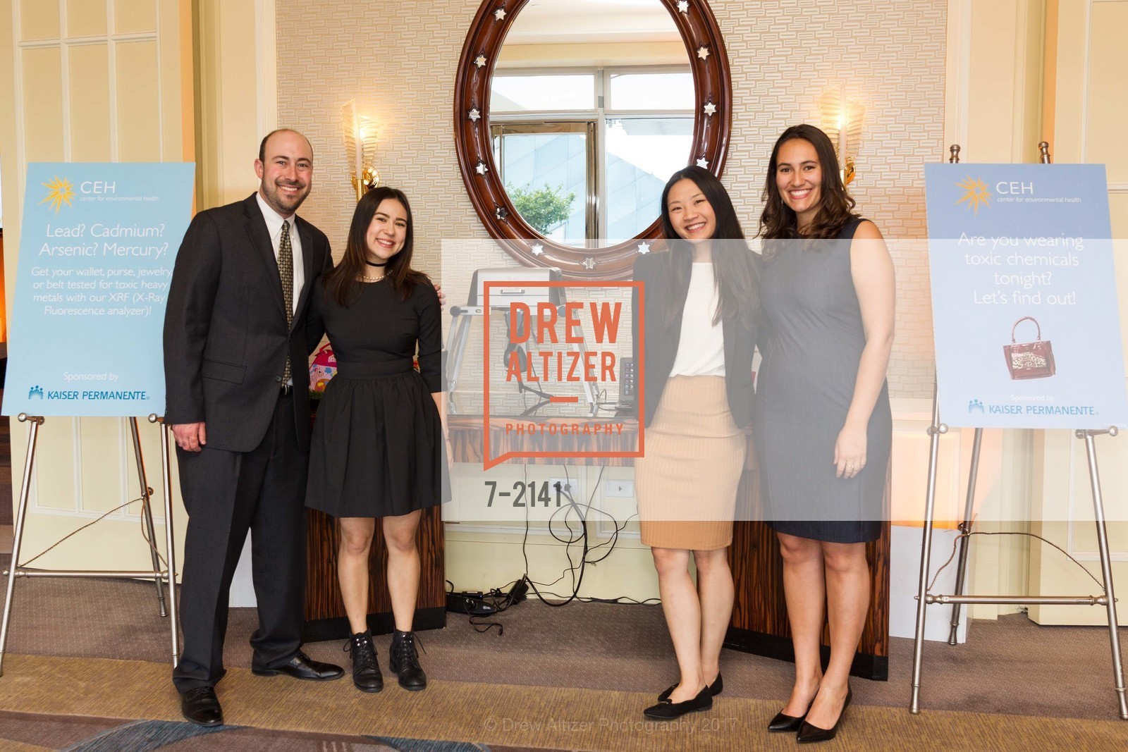 Matt Nevins, Michelle Endo, Wynne Young, Kaya Allan Sugerman, Center for Environmental Health 2017, Four Seasons Hotel 757 Market St San Francisco, California 94103. 757 Market St San Francisco, California 94103, May 4th, 2017, Photo #7-2141 Matt Nevins, Michelle Endo, Wynne Young, Kaya Allan Sugerman, Photo #7-2141