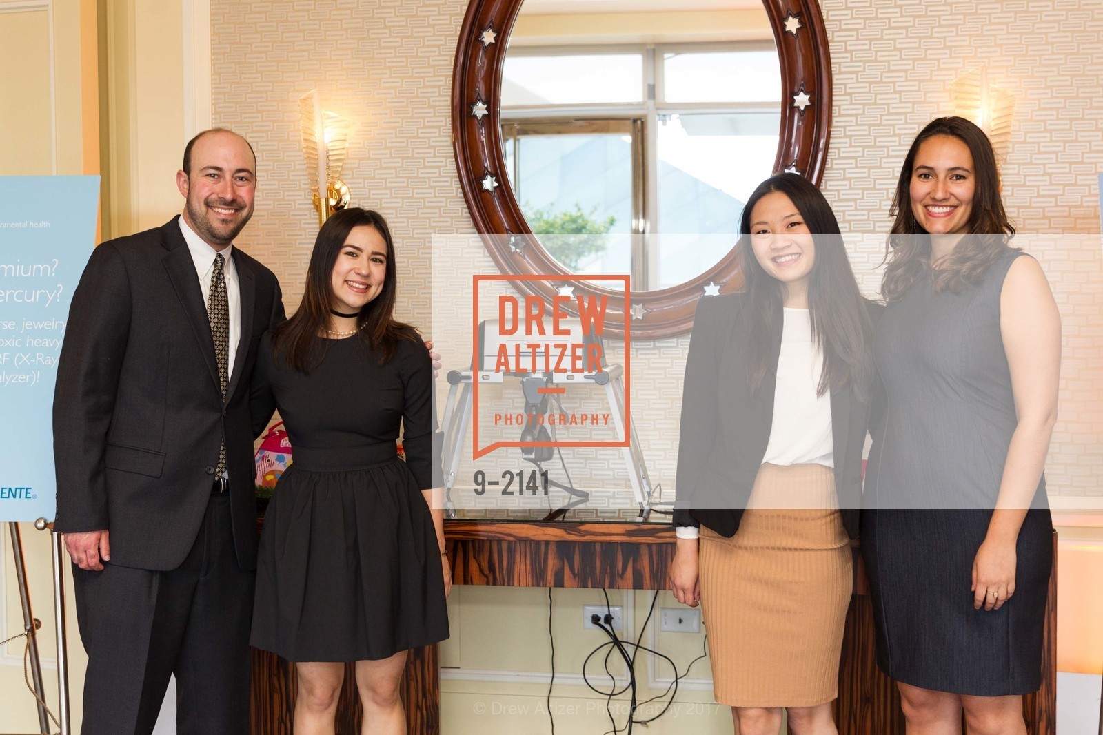 Matt Nevins, Michelle Endo, Wynne Young, Kaya Allan Sugerman, Center for Environmental Health 2017, Four Seasons Hotel 757 Market St San Francisco, California 94103. 757 Market St San Francisco, California 94103, May 4th, 2017, Photo #9-2141 Matt Nevins, Michelle Endo, Wynne Young, Kaya Allan Sugerman, Photo #9-2141
