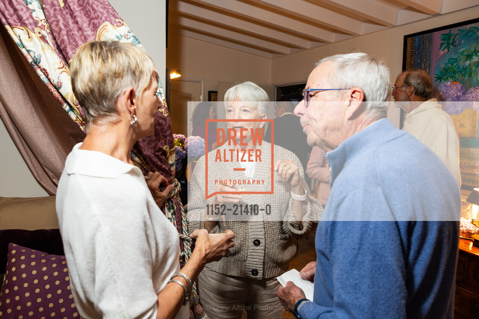 Deborah Wilton, Christine Telischak, John Telischak, Gretchen Kimball and Connie Wiley "Black Beauty" Book Party, Private Residence, October 10th, 2023, Photo #1152-21410-0 Deborah Wilton, Christine Telischak, John Telischak, Photo #1152-21410-0