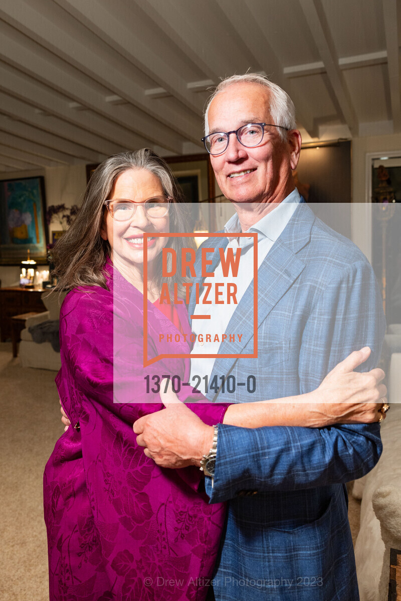 Paige Peterson, Dr. Mark Pederson, Gretchen Kimball and Connie Wiley "Black Beauty" Book Party, Private Residence, October 10th, 2023, Photo #1370-21410-0 Paige Peterson, Dr. Mark Pederson, Photo #1370-21410-0