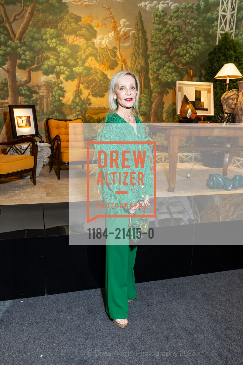 Barbara Brown, The San Francisco Fall Show Opening Night Gala, Festival Pavilion. 38 Fort Mason, SF, CA 94123 US, October 11th, 2023, Photo #1184-21415-0 Barbara Brown, Photo #1184-21415-0