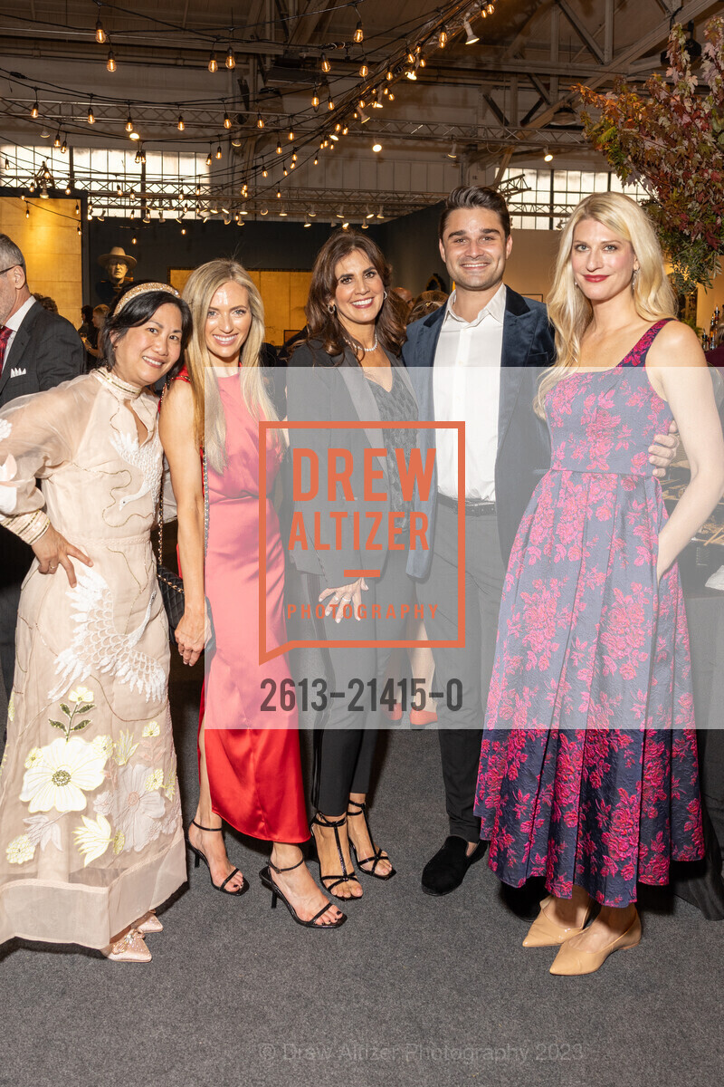 Emmi Lim, Megan Callahan, Margaret Ruffo, Jack Kyle, Kira Wuotila, The San Francisco Fall Show Opening Night Gala, Festival Pavilion. 38 Fort Mason, SF, CA 94123 US, October 11th, 2023, Photo #2613-21415-0 Emmi Lim, Megan Callahan, Margaret Ruffo, Jack Kyle, Kira Wuotila, Photo #2613-21415-0