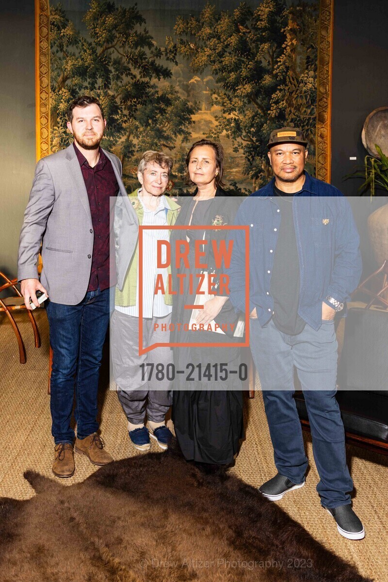 Robert Zentner, Cherna Silvert, Anat Sapan, Gary Llamido, The San Francisco Fall Show Opening Night Gala, Festival Pavilion. 38 Fort Mason, SF, CA 94123 US, October 11th, 2023, Photo #1780-21415-0 Robert Zentner, Cherna Silvert, Anat Sapan, Gary Llamido, Photo #1780-21415-0