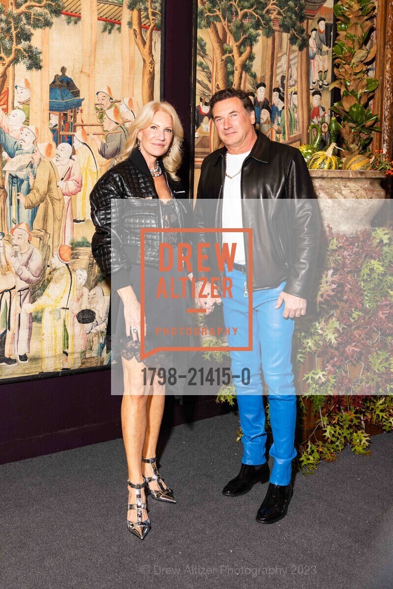 Holly Peterson, Rip Gerber, The San Francisco Fall Show Opening Night Gala, Festival Pavilion. 38 Fort Mason, SF, CA 94123 US, October 11th, 2023, Photo #1798-21415-0 Holly Peterson, Rip Gerber, Photo #1798-21415-0
