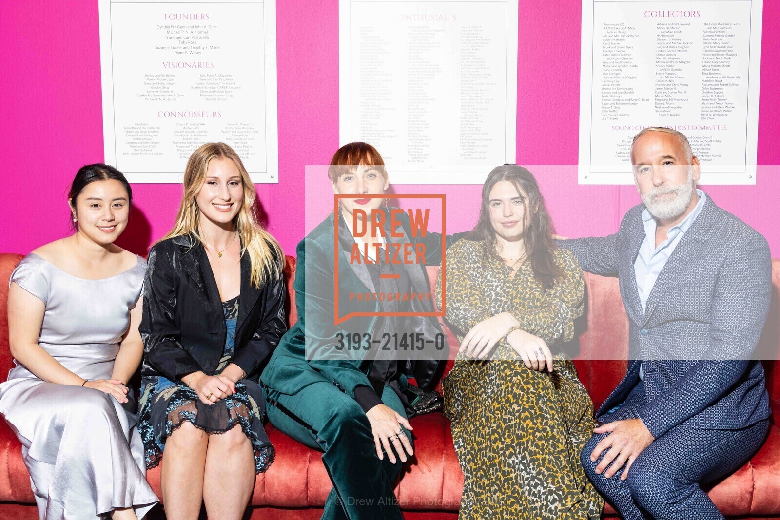 Robert Schaffer, Star Barron, Gillian Confarr, Emma Gurney, Angie Chung-Ford, The San Francisco Fall Show Opening Night Gala, Festival Pavilion. 38 Fort Mason, SF, CA 94123 US, October 11th, 2023, Photo #3193-21415-0 Robert Schaffer, Star Barron, Gillian Confarr, Emma Gurney, Angie Chung-Ford, Photo #3193-21415-0