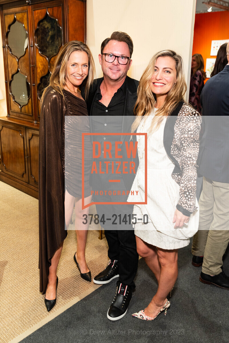 Meredith Herman, Garry McGuire, Rachel Seguano, The San Francisco Fall Show Opening Night Gala, Festival Pavilion. 38 Fort Mason, SF, CA 94123 US, October 11th, 2023, Photo #3784-21415-0 Meredith Herman, Garry McGuire, Rachel Seguano, Photo #3784-21415-0