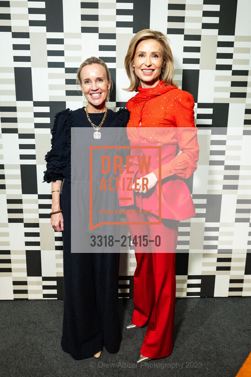 Heidi Castelein, Kate Harbin Clammer, The San Francisco Fall Show Opening Night Gala, Festival Pavilion. 38 Fort Mason, SF, CA 94123 US, October 11th, 2023, Photo #3318-21415-0 Heidi Castelein, Kate Harbin Clammer, Photo #3318-21415-0