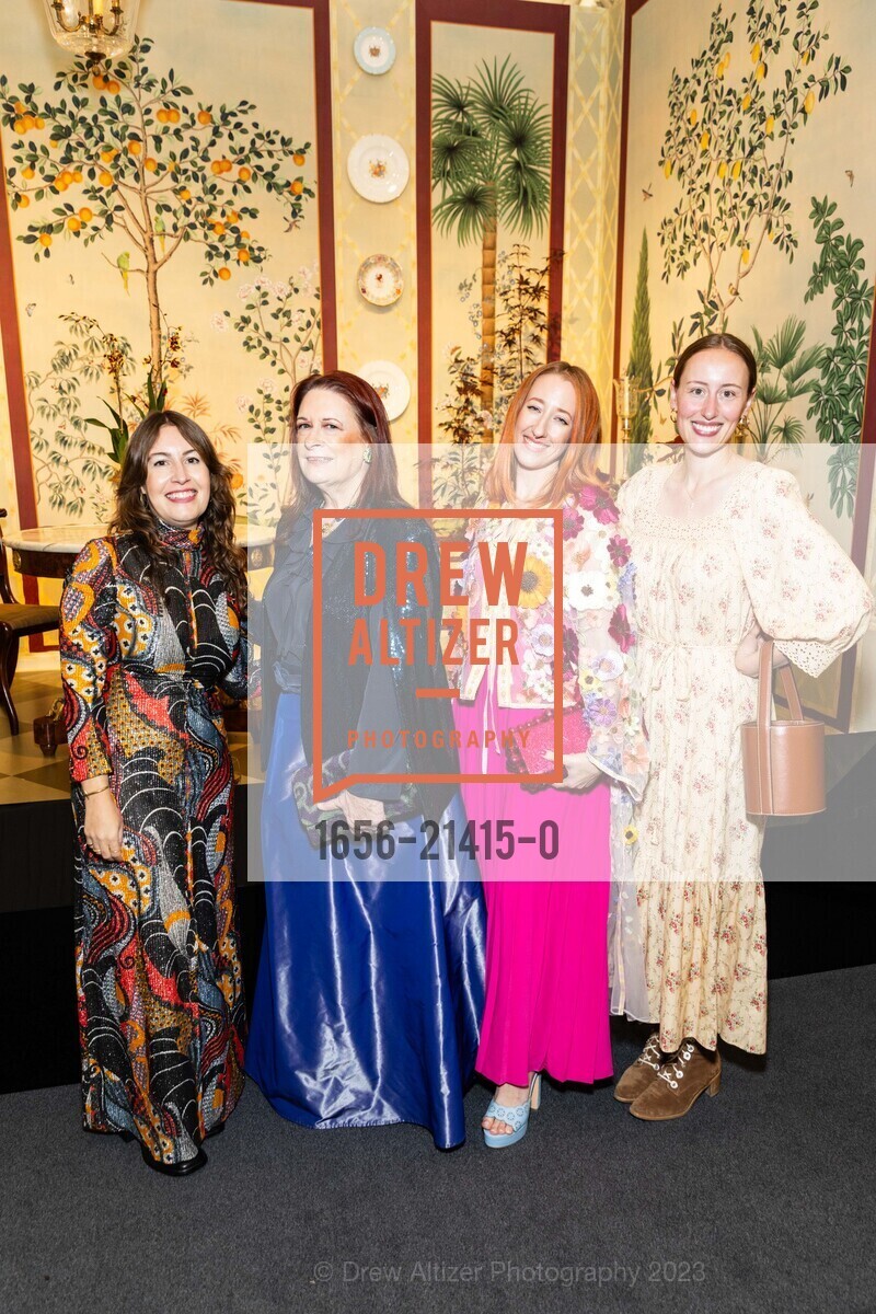 Paige Bellante, Kendra Boutell, Teresa Kintz, Julia Marani, The San Francisco Fall Show Opening Night Gala, Festival Pavilion. 38 Fort Mason, SF, CA 94123 US, October 11th, 2023, Photo #1656-21415-0 Paige Bellante, Kendra Boutell, Teresa Kintz, Julia Marani, Photo #1656-21415-0