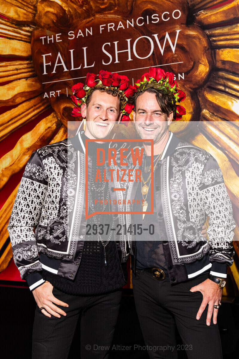 Christopher Lawrie, Jarrod Baumann, The San Francisco Fall Show Opening Night Gala, Festival Pavilion. 38 Fort Mason, SF, CA 94123 US, October 11th, 2023, Photo #2937-21415-0 Christopher Lawrie, Jarrod Baumann, Photo #2937-21415-0