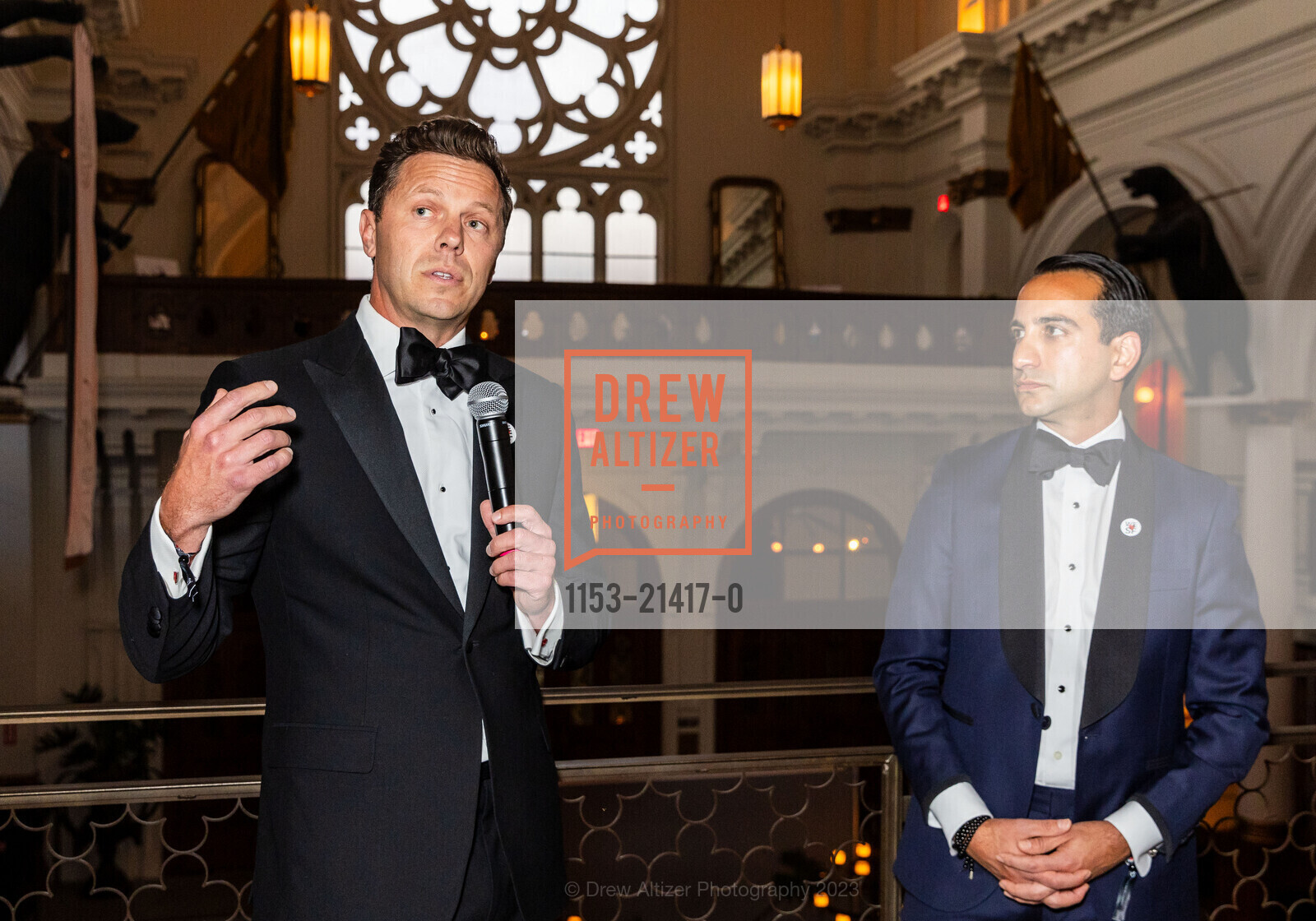 Cassidy Zerrer, Cyrus Sanandaji, welovesf Gala & Fundraiser, Saint Joseph's Art Society. 1401 Howard St, SF, CA 94103 US, October 11th, 2023, Photo #1153-21417-0 Cassidy Zerrer, Cyrus Sanandaji, Photo #1153-21417-0