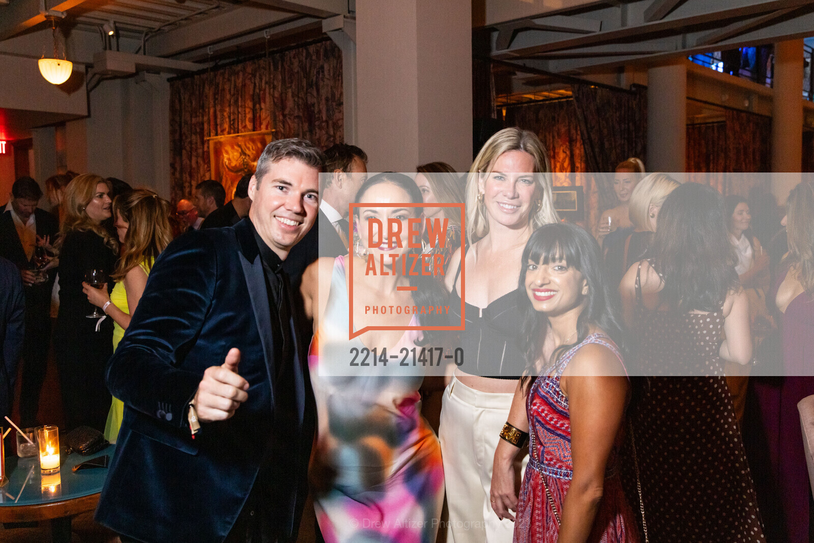 Brendon Marshall, Victoria Stewart Davis, Coby Hallen, Tejal Shah, welovesf Gala & Fundraiser, Saint Joseph's Art Society. 1401 Howard St, SF, CA 94103 US, October 11th, 2023, Photo #2214-21417-0 Brendon Marshall, Victoria Stewart Davis, Coby Hallen, Tejal Shah, Photo #2214-21417-0