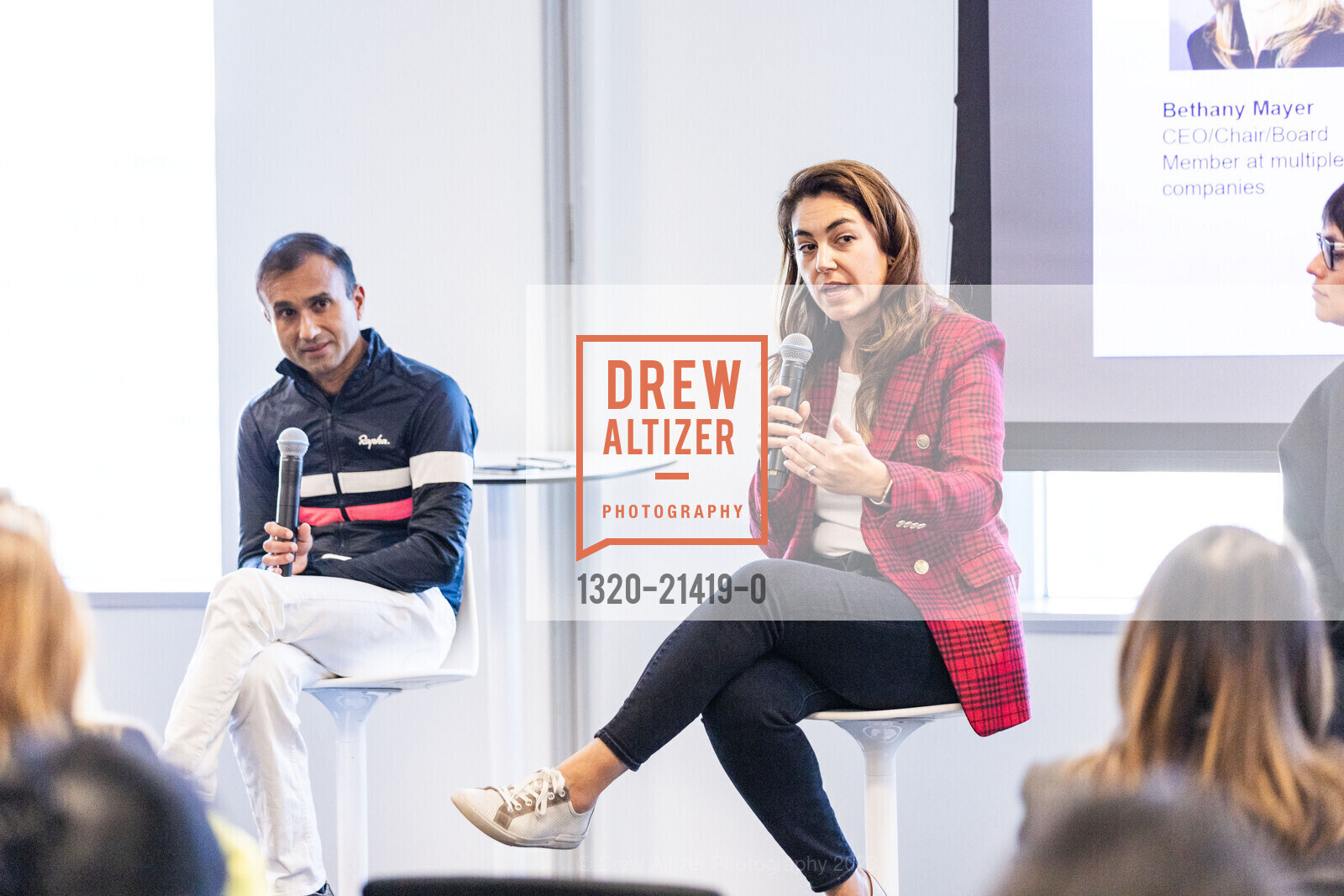 Munjal Shah, Ann Bordetsky, Firstboard.io Summit in Partnership with PWC, PwC San José. 488 S Almaden Blvd, San Jose, CA 95110 US, October 12th, 2023, Photo #1320-21419-0 Munjal Shah, Ann Bordetsky, Photo #1320-21419-0