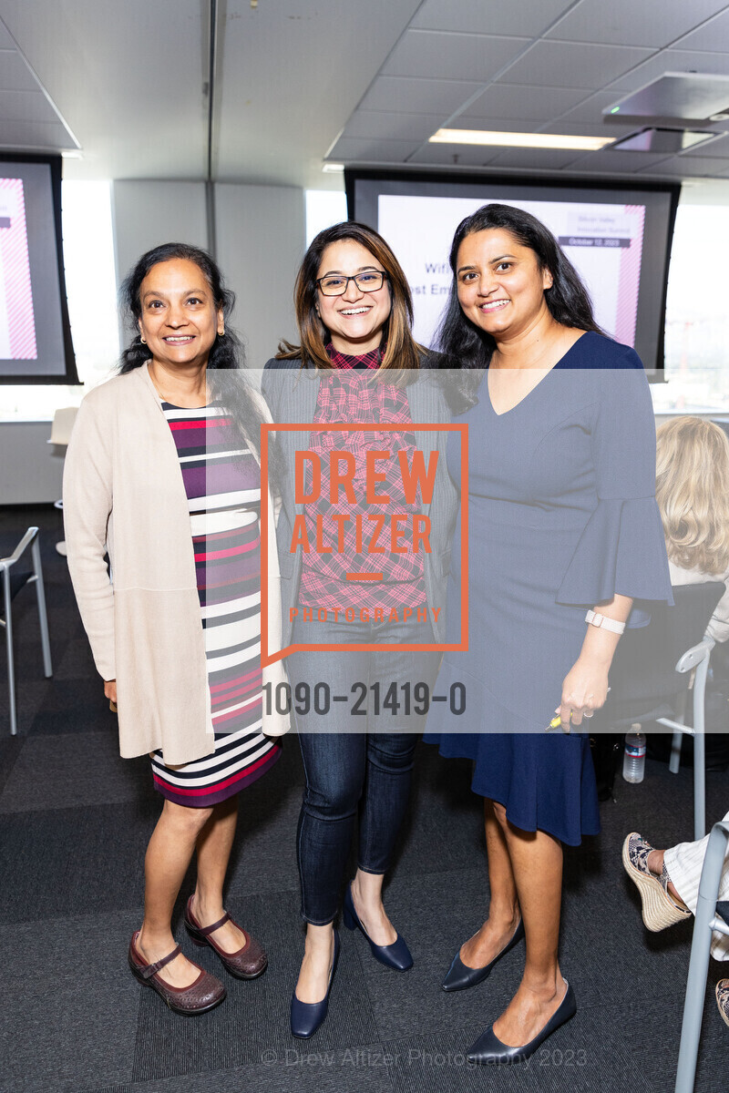 Sunita, Bhawna Singh, Shanthi Sambathkumar, Firstboard.io Summit in Partnership with PWC, PwC San José. 488 S Almaden Blvd, San Jose, CA 95110 US, October 12th, 2023, Photo #1090-21419-0 Sunita, Bhawna Singh, Shanthi Sambathkumar, Photo #1090-21419-0