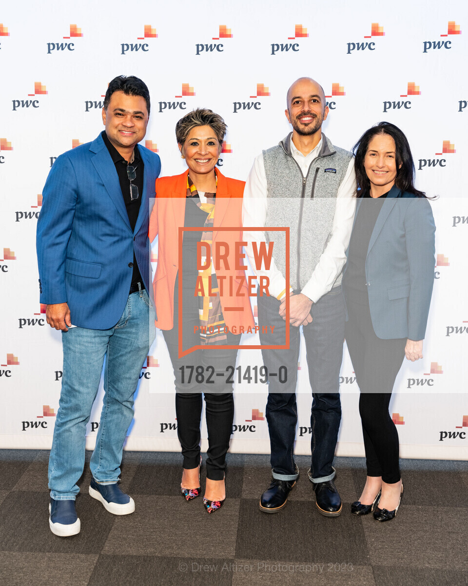 Saurabh Mohanty, Monica Nayar, Sahil Bhardwaj, Alison Millar, Firstboard.io Summit in Partnership with PWC, PwC San José. 488 S Almaden Blvd, San Jose, CA 95110 US, October 12th, 2023, Photo #1782-21419-0 Saurabh Mohanty, Monica Nayar, Sahil Bhardwaj, Alison Millar, Photo #1782-21419-0