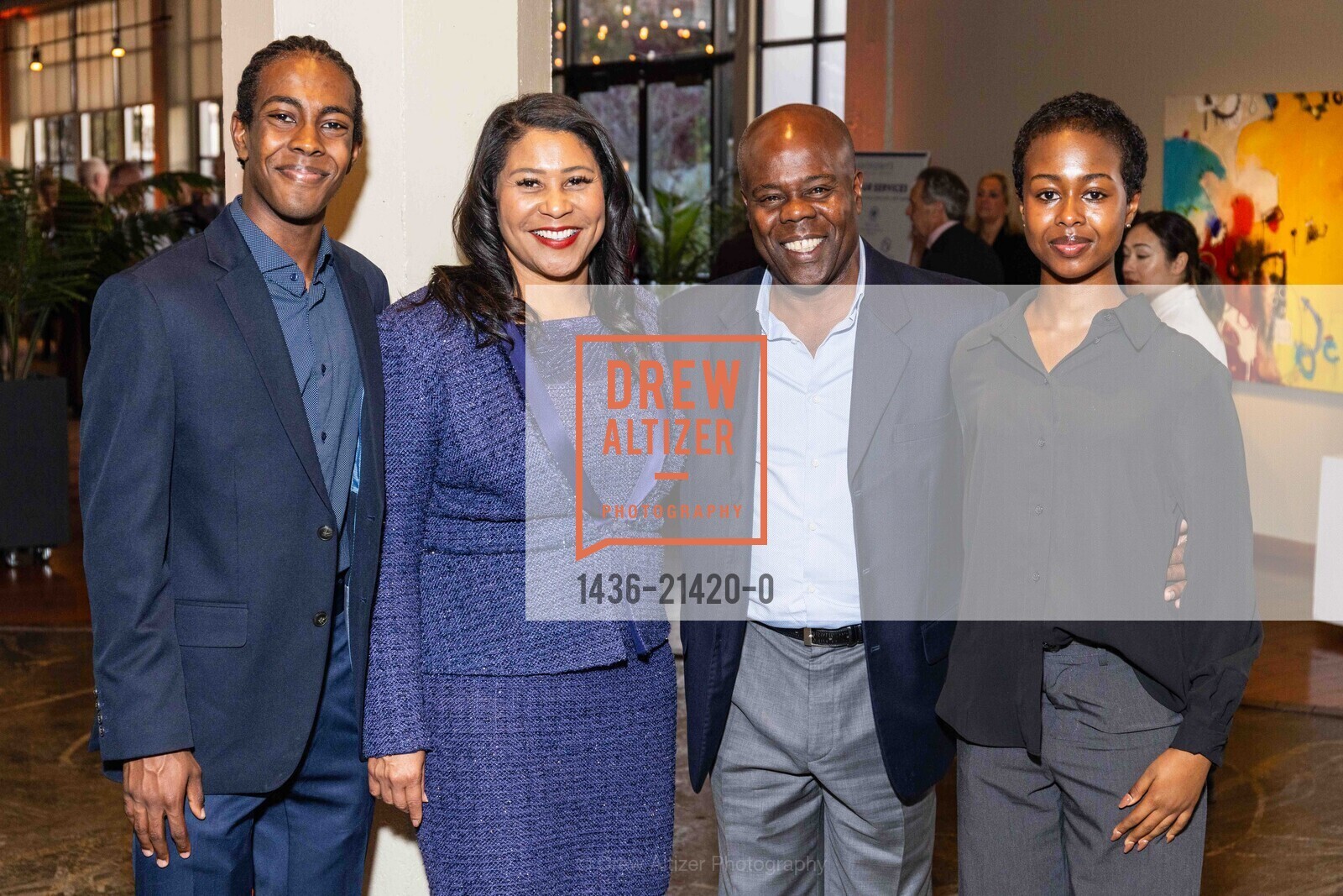 Anthony Larkin Jr., London Breed, Anthony Larkin, Abiene Larkin, St. Anthony's LEADING THE WAY, Terra Gallery & Event Venue. 511 Harrison St, SF, CA 94105 US, Photo #1436-21420-0 Anthony Larkin Jr., London Breed, Anthony Larkin, Abiene Larkin, Photo #1436-21420-0