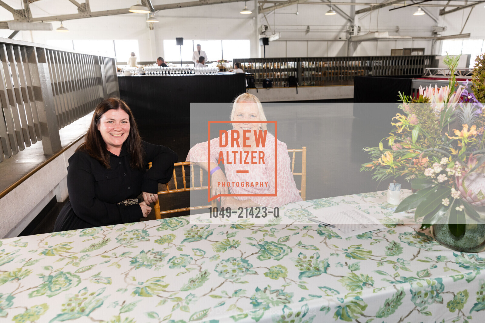 Bridget Connors, Pruda Vingoe, The Garden Conservancy Luncheon, Fort Mason Center. 2 Marina Blvd, San Francisco, CA 94123, United States, October 13th, 2023, Photo #1049-21423-0 Bridget Connors, Pruda Vingoe, Photo #1049-21423-0