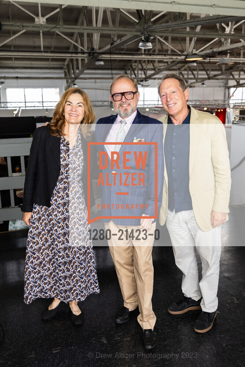 Diane Parish, James Brayton Hall, Paul Gelburd, The Garden Conservancy Luncheon, Fort Mason Center. 2 Marina Blvd, San Francisco, CA 94123, United States, October 13th, 2023, Photo #1280-21423-0 Diane Parish, James Brayton Hall, Paul Gelburd, Photo #1280-21423-0