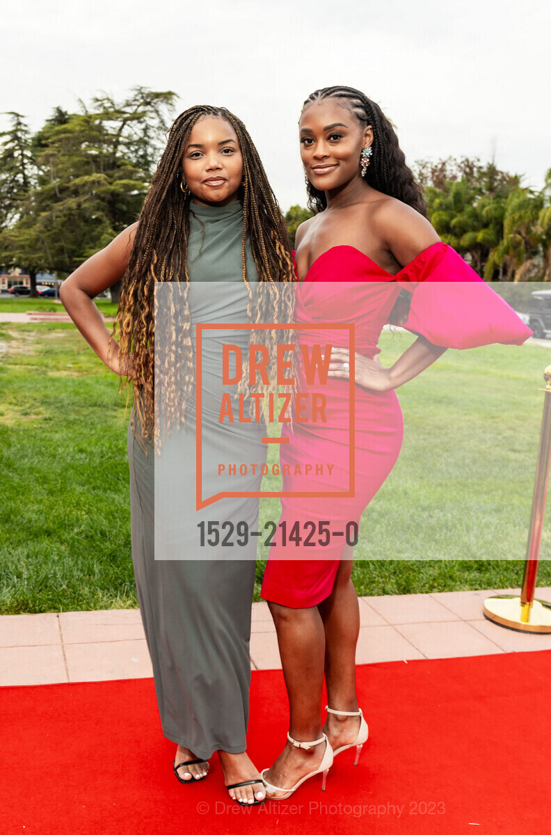 Maia Modeste, Taylor Leigh Edwards, Opening Night for Silicon Valley African Film Festival, Historic Hoover Theatre. 1635 Park Ave, San Jose, CA 95126 US, October 13th, 2023, Photo #1529-21425-0 Maia Modeste, Taylor Leigh Edwards, Photo #1529-21425-0