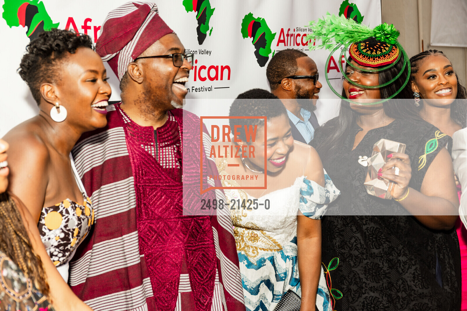 Nisha Kalema, Chike Nwoffiah, Regina Udalor, Nuh Irene Nangi, Taylor Leigh Edwards, Opening Night for Silicon Valley African Film Festival, Historic Hoover Theatre. 1635 Park Ave, San Jose, CA 95126 US, October 13th, 2023, Photo #2498-21425-0 Nisha Kalema, Chike Nwoffiah, Regina Udalor, Nuh Irene Nangi, Taylor Leigh Edwards, Photo #2498-21425-0