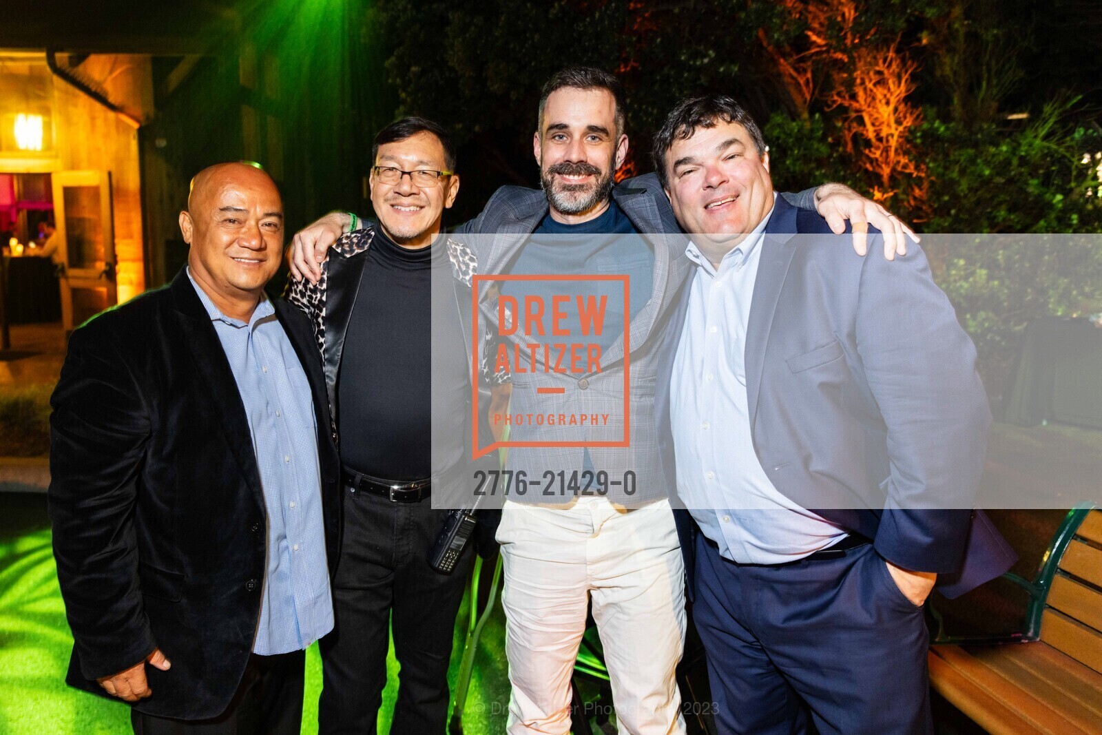 Douglas Klaif, Timothy Wu, Jayson McNamara, William Neil, The FUR BALL Benefiting the San Francisco Zoo, SF Zoological Society. 1 Zoo Rd, SF, CA 94132 US, October 14th, 2023, Photo #2776-21429-0 Douglas Klaif, Timothy Wu, Jayson McNamara, William Neil, Photo #2776-21429-0