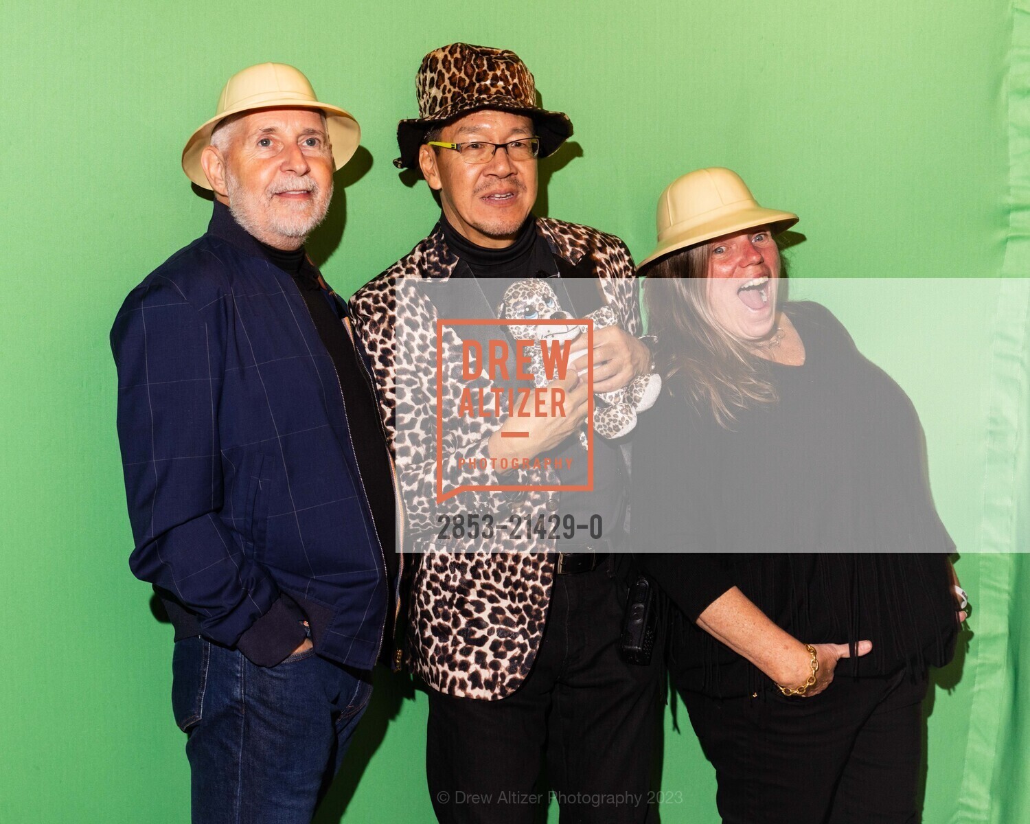 Eric Murphy, Timothy Wu, Karen Kennedy, The FUR BALL Benefiting the San Francisco Zoo, SF Zoological Society. 1 Zoo Rd, SF, CA 94132 US, October 14th, 2023, Photo #2853-21429-0 Eric Murphy, Timothy Wu, Karen Kennedy, Photo #2853-21429-0