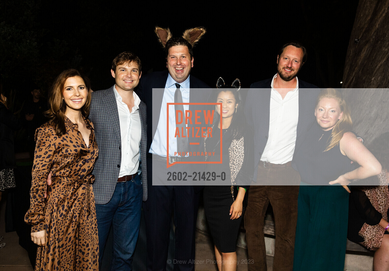 Katie Arsenio Andereck, Will Andereck, Moe Jamil, Annie Yang, The FUR BALL Benefiting the San Francisco Zoo, SF Zoological Society. 1 Zoo Rd, SF, CA 94132 US, October 14th, 2023, Photo #2602-21429-0 Katie Arsenio Andereck, Will Andereck, Moe Jamil, Annie Yang, Photo #2602-21429-0