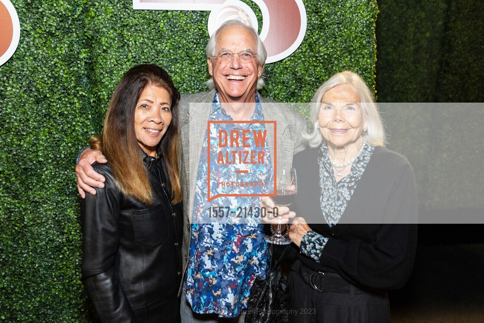 Lina Klotz, Bob Klotz, Dawn Dickenson, BOUCHON'S 25th Anniversary Celebration, Bouchon Bistro. 6534 Washington St, Yountville, CA 94599 US, October 14th, 2023, Photo #1557-21430-0 Lina Klotz, Bob Klotz, Dawn Dickenson, Photo #1557-21430-0