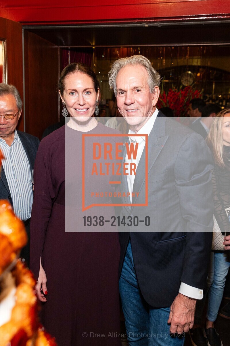 Laura Cunningham, Thomas Keller, BOUCHON'S 25th Anniversary Celebration, Bouchon Bistro. 6534 Washington St, Yountville, CA 94599 US, October 14th, 2023, Photo #1938-21430-0 Laura Cunningham, Thomas Keller, Photo #1938-21430-0