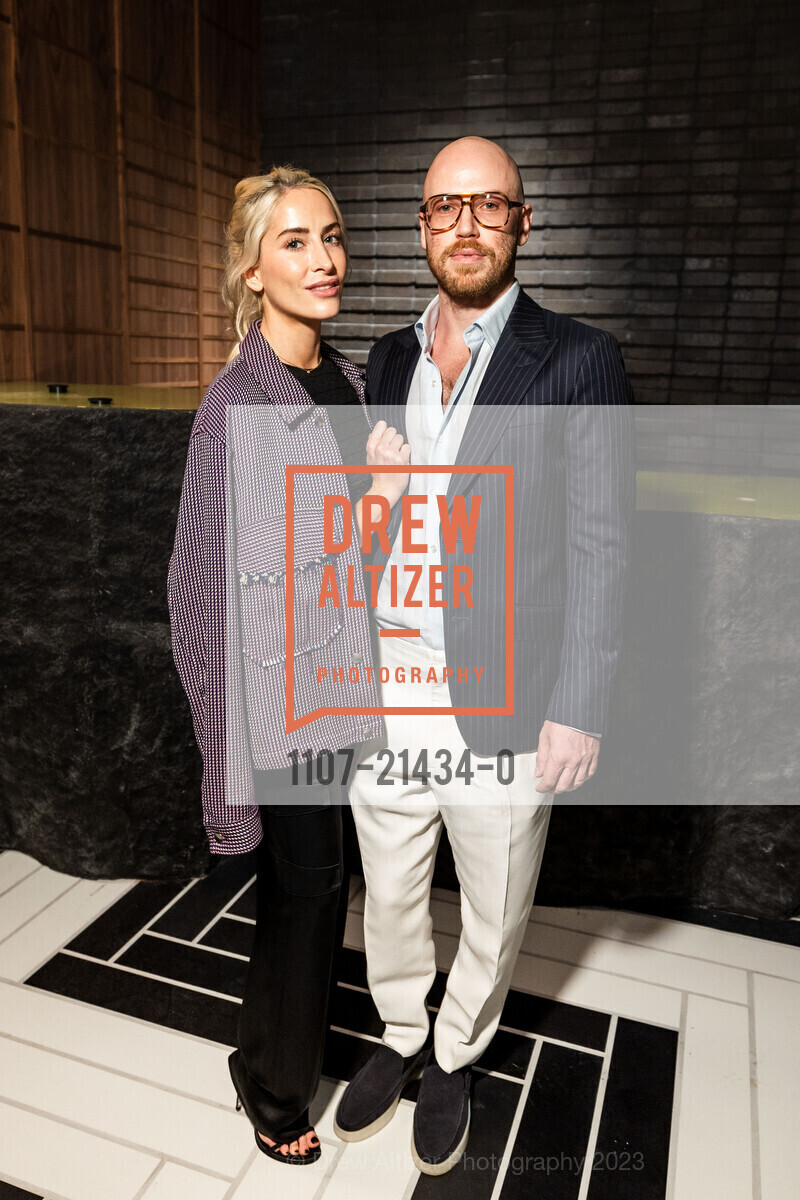 Ellie Baker-Harber, Will Noble, Chotto Matte Grand Opening, Chotto Matte. 50 O'Farrell St, SF, CA 94108 US, October 20th, 2023, Photo #1107-21434-0 Ellie Baker-Harber, Will Noble, Photo #1107-21434-0