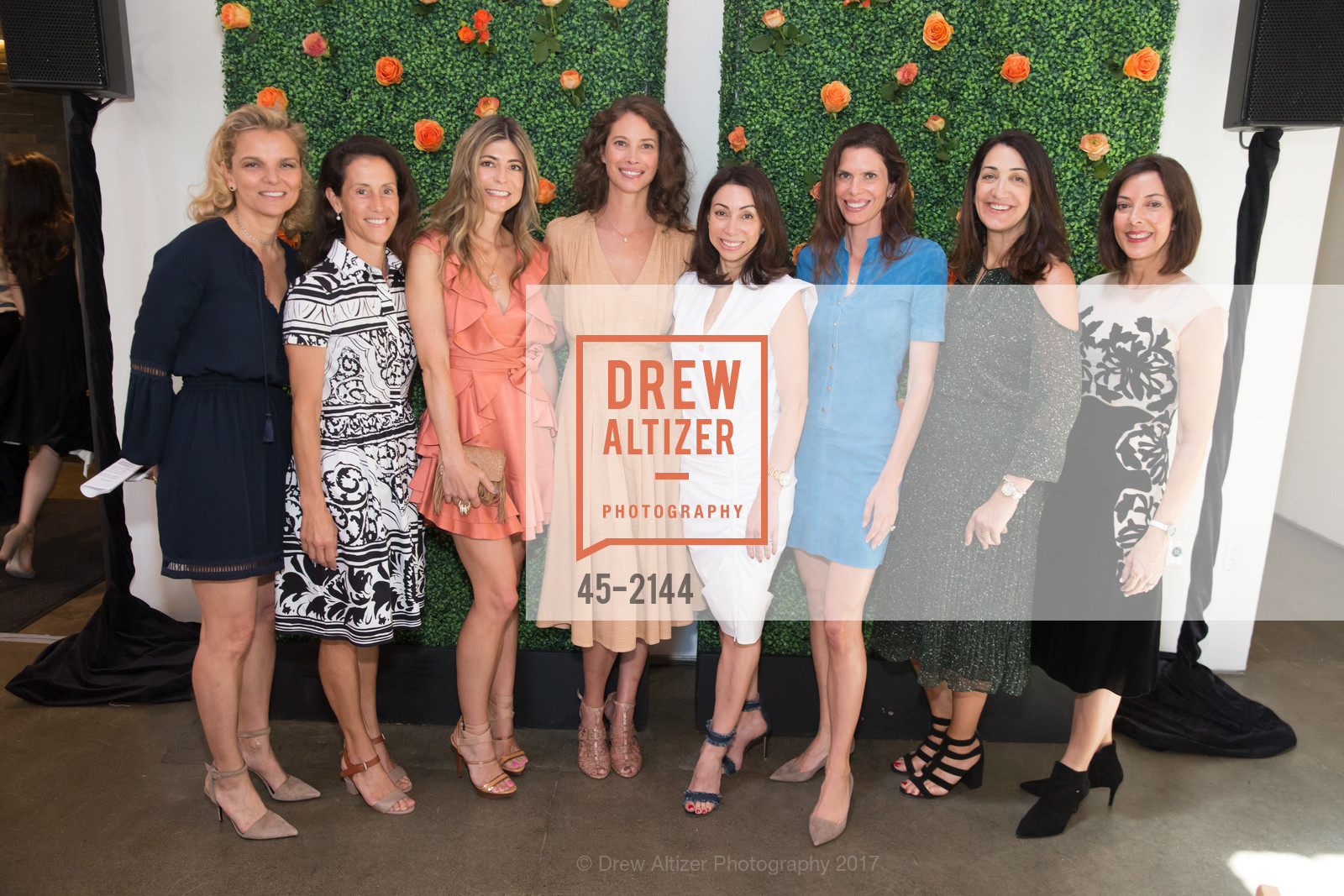 Leigh Matthes, Eva Price, Alexandra Wells, Christy Turlington Burns, Gina Peterson, Lynne Benioff, Pam Baer, Leslie Blodgett, Photo #45-2144