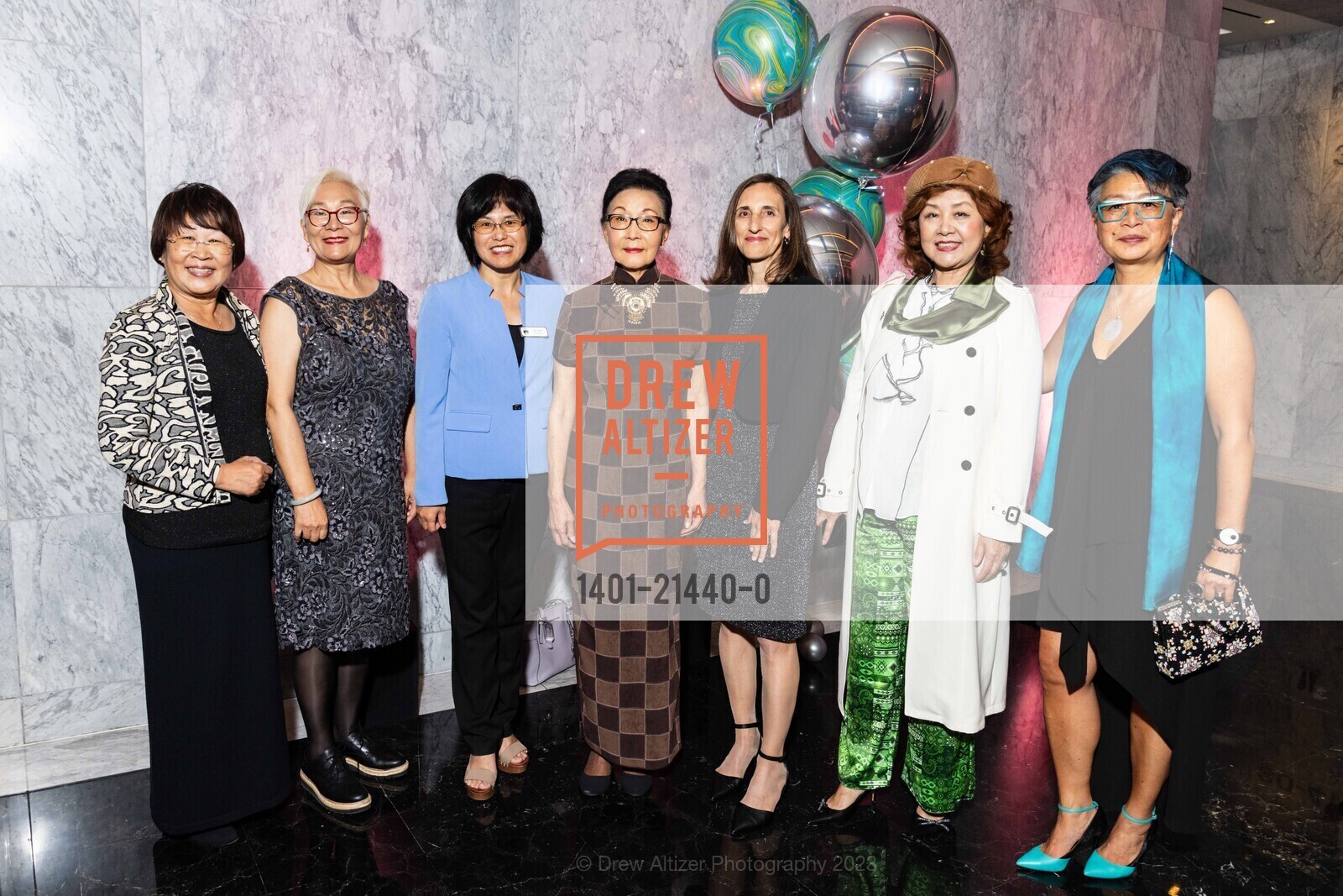 Betty Yuan, Deborah Zhao, Yan Zhao, Florence Fang, Lily Li, The Junior League of San Francisco Women's Leadership Gala 2023, The Green Room. 401 Van Ness Ave, SF, CA 94102 US, October 21st, 2023, Photo #1401-21440-0 Betty Yuan, Deborah Zhao, Yan Zhao, Florence Fang, Lily Li, Photo #1401-21440-0