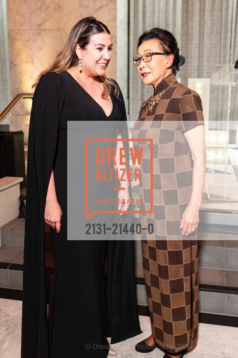Katie Aspell, Florence Fang, The Junior League of San Francisco Women's Leadership Gala 2023, The Green Room. 401 Van Ness Ave, SF, CA 94102 US, October 21st, 2023, Photo #2131-21440-0 Katie Aspell, Florence Fang, Photo #2131-21440-0