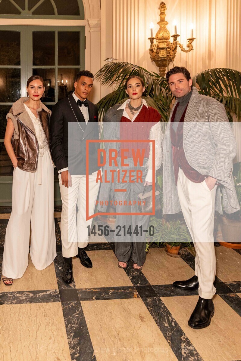 Vanessa Wilkinson, Cole Johnson, Fulia Heard, Sam Anderson, Neiman Marcus San Francisco and Palo Alto Present HOLLYWOOD GLAMOUR by Brunello Cucinelli, Filoli. 86 Cañada Rd, Woodside, CA 94062 US, October 21st, 2023, Photo #1456-21441-0 Vanessa Wilkinson, Cole Johnson, Fulia Heard, Sam Anderson, Photo #1456-21441-0