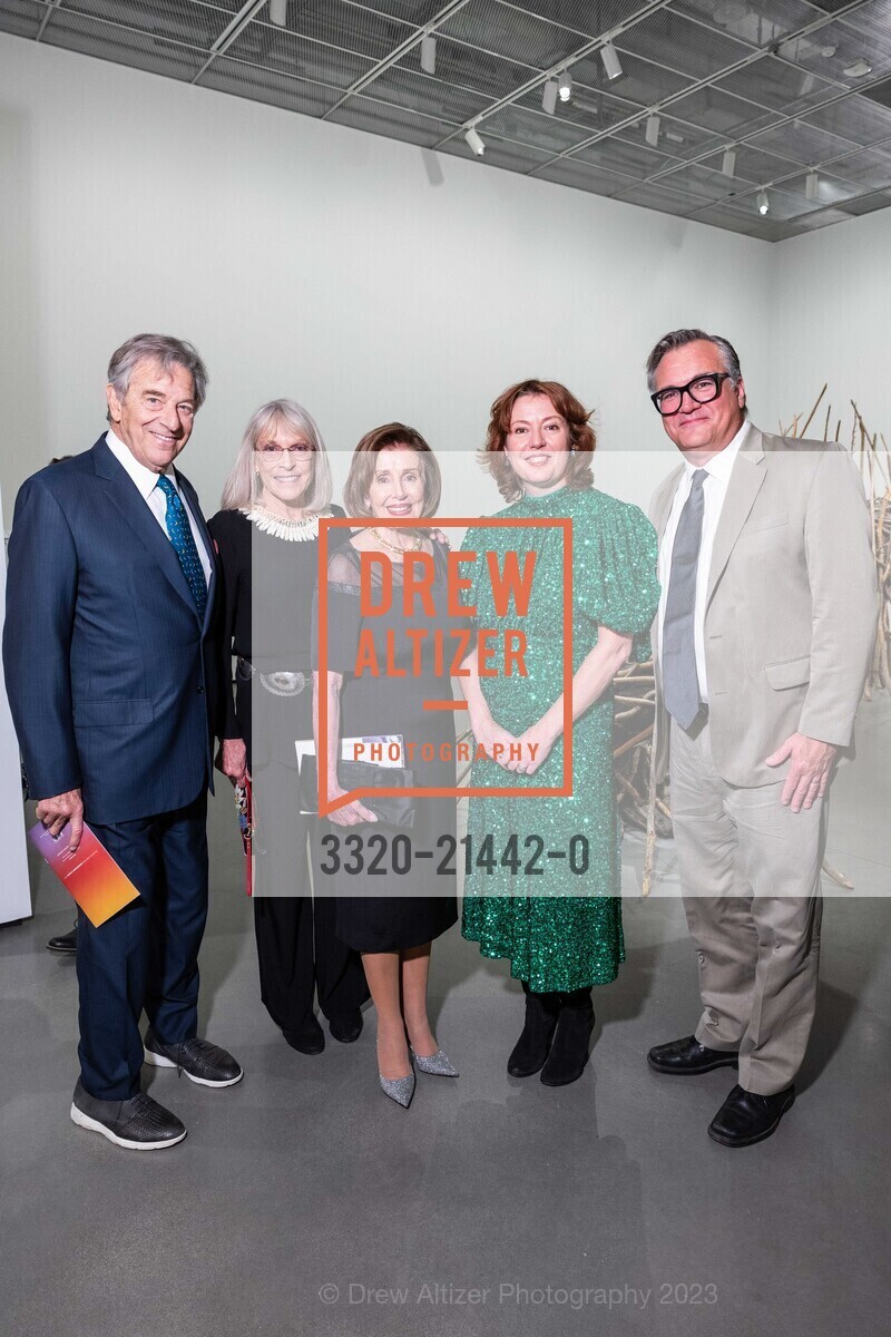 Paul Pelosi, Deborah Butterfield, Nancy Pelosi, Rachel Teagle, Bruce Lidl, Manetti Shrem Museum of Art Fall Gala, Jan Shrem and Maria Manetti Shrem Museum of Art. 254 Old Davis Rd, Davis, CA 95616, United States, October 21st, 2023, Photo #3320-21442-0 Paul Pelosi, Deborah Butterfield, Nancy Pelosi, Rachel Teagle, Bruce Lidl, Photo #3320-21442-0