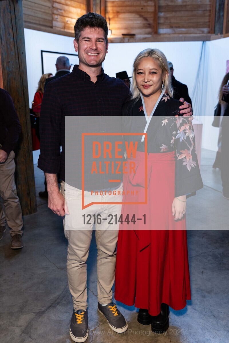 Ben Stauton, Justine Li, Djerassi Artful Harvest Gala, Djerassi Resident Artists Program. 2325 Bear Gulch Rd, Woodside, CA 94062 US, October 22nd, 2023, Photo #1216-21444-1 Ben Stauton, Justine Li, Photo #1216-21444-1