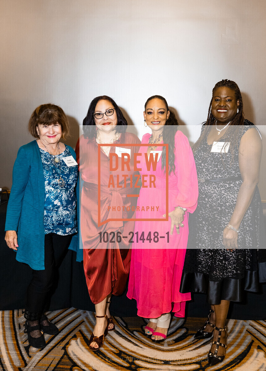 Arete Nicholas, Belinda Vega, Lauretta Adams, Suddie Scott, 30th Annual Brennan Award Dinner, The Westin St. Francis San Francisco on Union Square. 335 Powell St, SF, CA 94102 US, October 26th, 2023, Photo #1026-21448-1 Arete Nicholas, Belinda Vega, Lauretta Adams, Suddie Scott, Photo #1026-21448-1