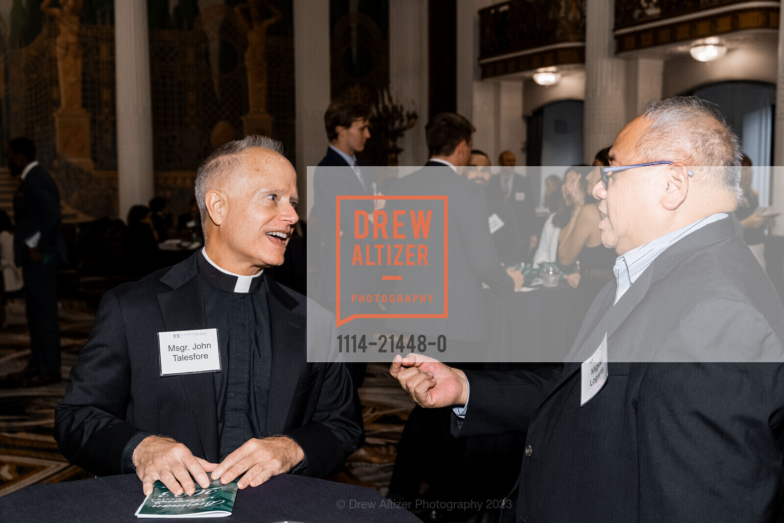 John Talesfore, Miguel Logarta, 30th Annual Brennan Award Dinner, The Westin St. Francis San Francisco on Union Square. 335 Powell St, SF, CA 94102 US, October 26th, 2023, Photo #1114-21448-0 John Talesfore, Miguel Logarta, Photo #1114-21448-0