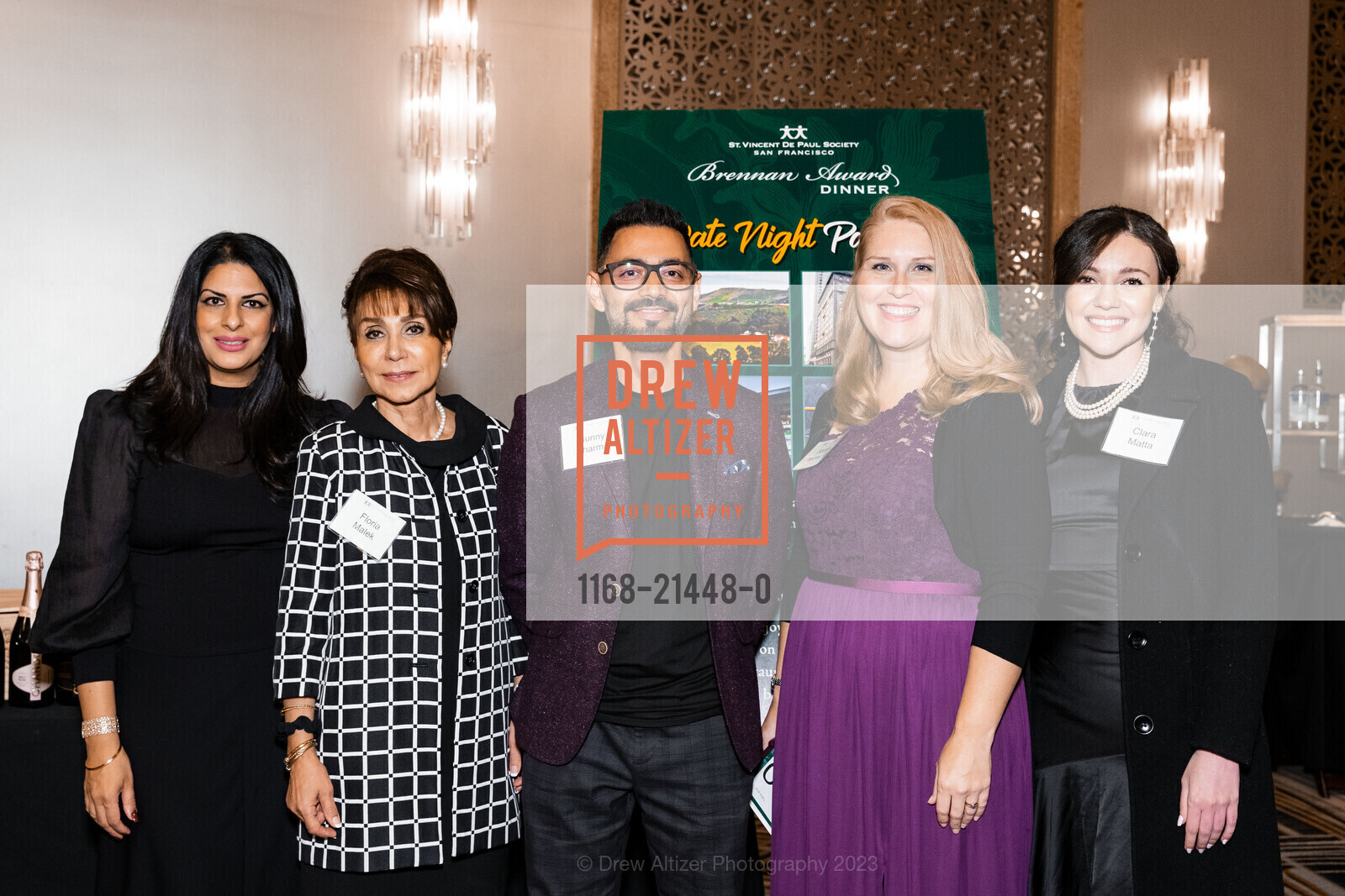 Joty Sikand, Floria Mallek, Sunny Sharma, Clara Matta, 30th Annual Brennan Award Dinner, The Westin St. Francis San Francisco on Union Square. 335 Powell St, SF, CA 94102 US, October 26th, 2023, Photo #1168-21448-0 Joty Sikand, Floria Mallek, Sunny Sharma, Clara Matta, Photo #1168-21448-0