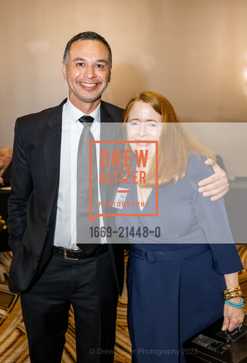 Sal Barr, Margi English, 30th Annual Brennan Award Dinner, The Westin St. Francis San Francisco on Union Square. 335 Powell St, SF, CA 94102 US, October 26th, 2023, Photo #1669-21448-0 Sal Barr, Margi English, Photo #1669-21448-0