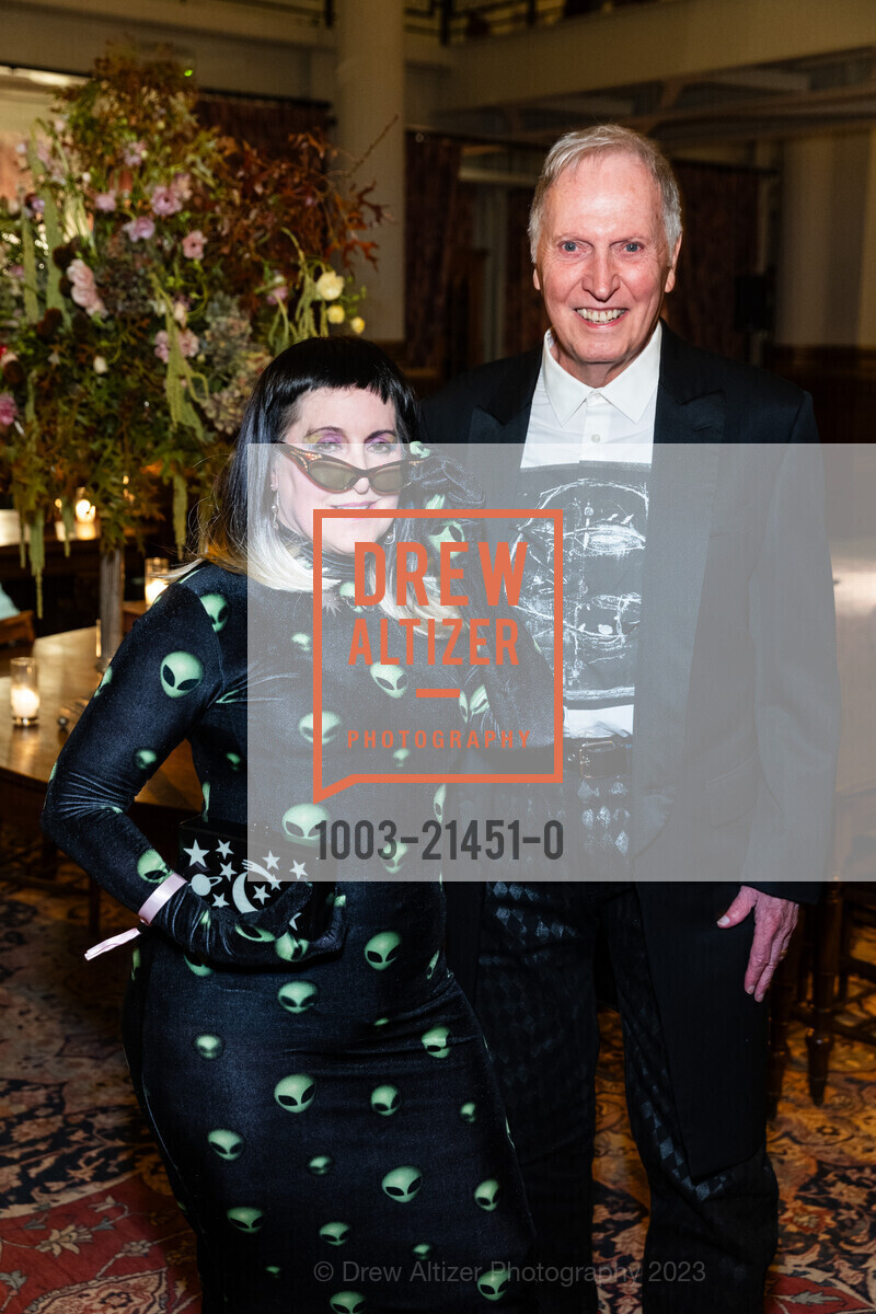 Maureen Knoll, Jim Knoll, A Benefit Costume Ball to Support San Francisco Artists, St. Joseph's Church. 1401 Howard St, SF, CA 94103 US, October 26th, 2023, Photo #1003-21451-0 Maureen Knoll, Jim Knoll, Photo #1003-21451-0