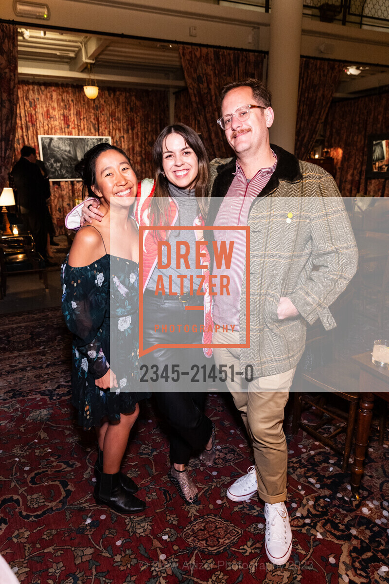 Melissa Lew, Julie Richter, Eric Stashak, A Benefit Costume Ball to Support San Francisco Artists, St. Joseph's Church. 1401 Howard St, SF, CA 94103 US, October 26th, 2023, Photo #2345-21451-0 Melissa Lew, Julie Richter, Eric Stashak, Photo #2345-21451-0